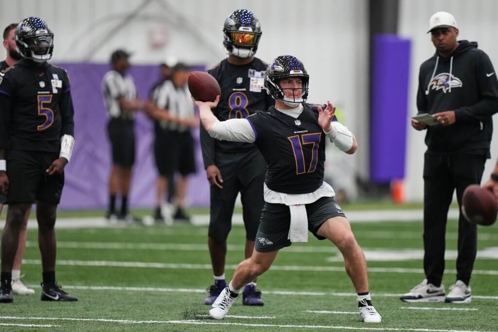 ravens-waive-diego-pavia,-leaving-4-quarterbacks-on-roster